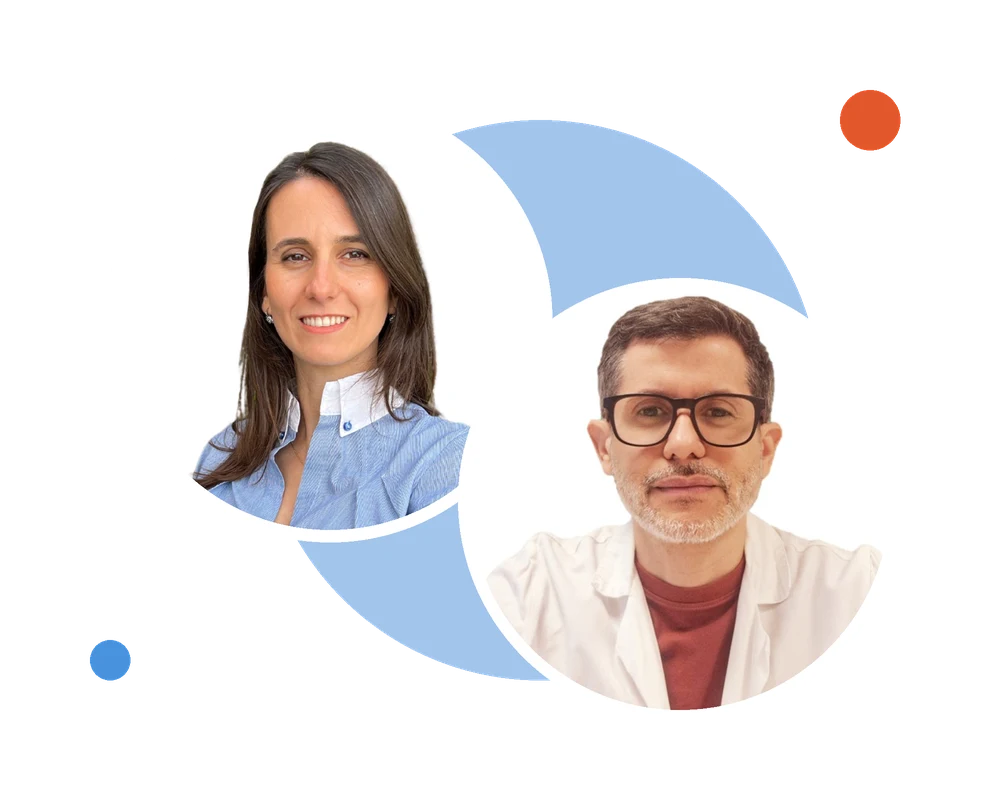 Irene Scappin y Enmanuel Velásquez, nutricionistas de Tech Diabetes